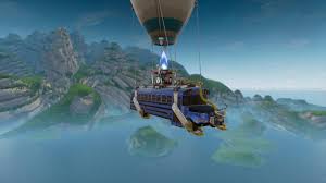 The battle bus is an aerial vehicle in fortnite: Battle Bus Wallpapers Top Free Battle Bus Backgrounds Wallpaperaccess