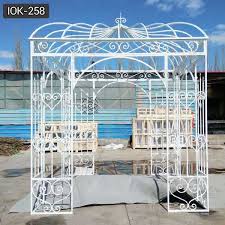 Original price £599 find yourself in enter your email address to receive alerts when we have new listings available for outdoor gazebo for sale. Beautiful Wrought White Iron Gazebo For Outdoor Or Wedding Decor For Sale Iok 258 You Fine Sculpture
