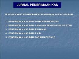 Tuanakotta, ak, (1982:150) kas dan bank meliputi uang catatan akuntansi yang digunakan dalam sistem penerimaan kas dari penjualan tunai: Ppt Jurnal Penerimaan Kas Powerpoint Presentation Free Download Id 3286497