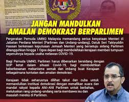 Maybe you would like to learn more about one of these? Jangan Mandulkan Amalan Demokrasi Berparlimen Editor Malaysia