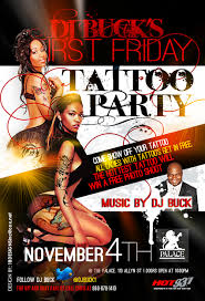 Tattoo party is a highly rated html5 game on gamepost. Tattoo Party Flyer By Anotherbcreation On Deviantart