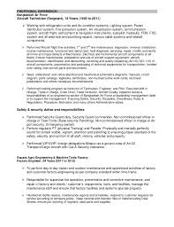 bench mechanic resume november 2020
