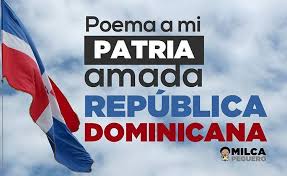 Los principales impuestos en republica dominicana y que se pagan a través de la dgii, son los siguientes toda persona o empresa residente en la república dominicana y las sucesiones indivisas de causantes con domicilio en el país, tienen la obligación de pagar el impuesto sobre sus. Yo Soy Milca Poema A Mi Patria Amada A Mi Republica