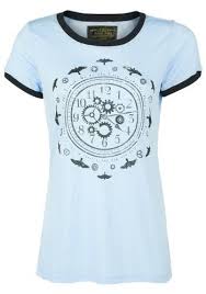 Birds Aren T Real Merch Clocks Birds T Shirt Van Miss Peregrine S Home For Peculiar Children Tim Burton Alternatieve Kleding Prints