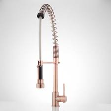 Black And Copper Kitchen Tap Asaro Kitchen Faucet With Pull Down Spring Spout Copper Kitchen Faucets Kitchen Faucet Copper Faucet