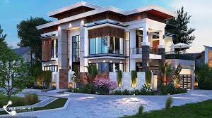 1.200 mãâ² luas bangunan : Desain Rumah Tropis Mr Adi Medan Vector 41 Arsitek