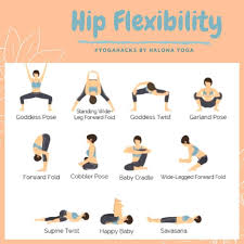 Halona Yoga On Instagram Yoga Sequence For Hip Flexibility Hold Each Pose For 3 5 Deep Breaths Long And Repeat On The Ot Hip Flexibility Yoga Sequences Yoga