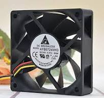 Amazon.com: 24V Inverter Fan AFB0724VHD 7CM Double Ball ...
