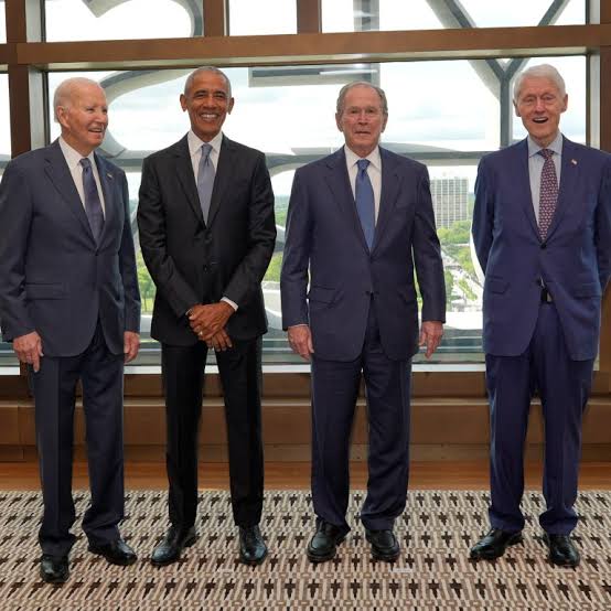 This Is the First Time Biden, Obama, Bush, and Clinton Have Ever Posed Together  for a Photo | Thought Catalog