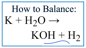 Check spelling or type a new query. How To Balance K H2o Koh H2 Potassium Water Youtube