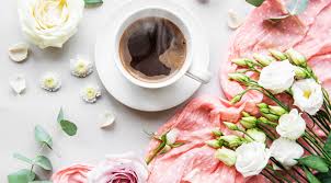 Download 10,000+ royalty free coffee flower vector images. Wallpaper Cup Coffee Colorful Flowers 1919x1059 Wallpapermaniac 1838069 Hd Wallpapers Wallhere