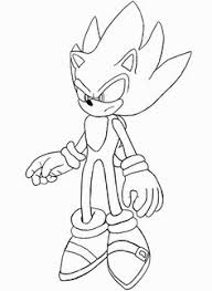 Super Sonic Malvorlage Coloring And Malvorlagan