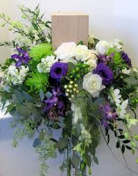 Flowers Around A Funeral Urn Google Search Funeral Flower Arrangements Funeral Flowers Memorial Flowers