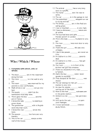 Relative Pronouns Relative Pronouns Elementary Worksheets Pronoun Worksheets