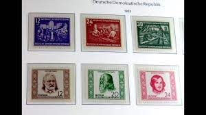 Im jahr 1956 erschien der heute mit abstand seltenste und wertvollste dienstmarkensatz der ddr für die verwaltungspost b. Briefmarken Wertvoll Oder Nicht Der Ungefahre Wert Der Briefmarken Der Ddr Von 1952 Youtube