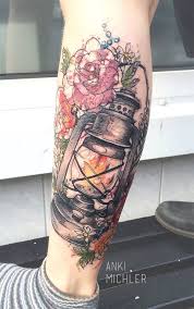 Anki Michler Tattoo Artist Lantern Tattoo Tattoos Cool Tattoos