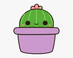For the stem of the cactus, draw an oval shape, with the smaller end curving towards the ground. Transparent Cute Cactus Clipart Cute Easy Cactus Drawings Hd Png Download Transparent Png Image Pngitem