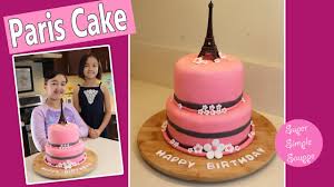 They can set the scene for a romantic prom night, a magical engagement party or a paris themed quinceanera. Paris Cake Eiffel Tower Cake Made By Kids Youtube