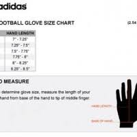 how to measure football glove size images gloves and