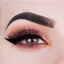 Tinebeauty On Ig Used Our Gold Cosmetic Glitter In Boom To Complete This Look Check Out Her Instagram For More Glorious New Year S Makeup Eye Makeup Makeup