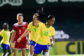No ge.globo você encontra a melhor cobertura sobre vôlei no brasil e no mundo: Zagueira Artilheira Bruna Benites Destaca Importancia Da Bola Parada Para A Selecao Feminina Confederacao Brasileira De Futebol