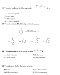 It may cause destruction of red blood cells (hemolysis). No 2 Hip Eacion 09 Plotos 19 The Major Product Chegg Com