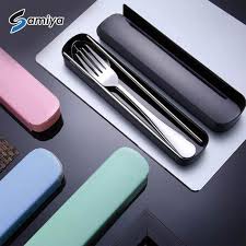Sangat cocok dibawa berpergian, cocok juga untuk dipakai anak2. Sendok Garpu Sumpit Portable Travel Sendok Garpu Sumpit Stainless Set Cutlery Set Shopee Indonesia