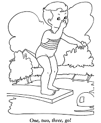 Showing 12 coloring pages related to swimming. Swimming Coloring Pages June Swimming Printable 2021 5950 Coloring4free Coloring4free Com