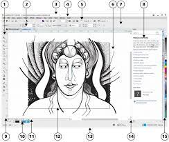 Coreldraw Help Application Window Drawing Tips Coreldraw Window Drawing