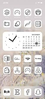 Aesthetic White App Icons 200 Ios Black And White Icons Etsy In 2021 App Icon Homescreen Apple Home