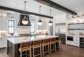 All stainlesssteel kitchen appliances, front load washer and dryer, granite top on kitchen island, pantry, plus 3 insulated car garage. 70 Transitional Kitchen Ideas Photos Urban Farmhouse Kitchen Transitional Kitchen Design Kitchen Design