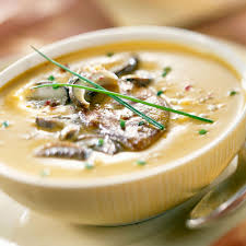 Decouvrez La Recette De La Soupette De Champignons Au Foie Gras Recettes De Cuisine Recette Champignons Farcis