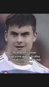 Gym Teacher Mustard Tag