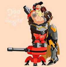 Artstation Torbjorn And Brigitte Heloisa Marques Brigitte Overwatch Fan Art