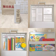 橋本麻美 on instagram こんにちは 娘のお道具箱を 無印良品 の 自立収納できるキャリーケース に変えました その理由は 以前の 収納が今の娘には合っていないと感じたからです 収納 アイデア 収納 無印 アイデア 無印良品 収納 アイデア