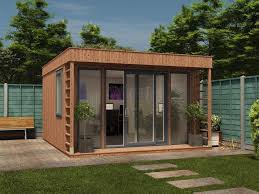Create Eco Friendly Chic And Cheap Garden Offices Yonohomedesign Com In 2020 Garden Cabins Garden Huts Insulated Garden Room