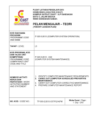 Telefon nombor telefon pejabat/firma ejen cukai/rumah/bimbit. Pelan Mengajar Operasi Sistem Komputer Pdf