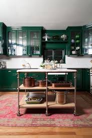 Emerald Green Kitchen Green Kitchen Cabinets Kitchen Cabinet Colors Home Kitchens