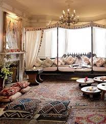 Moroccan Floor Seating Boho 68 Ideas Bohemian Living Rooms Boho Living Room Home
