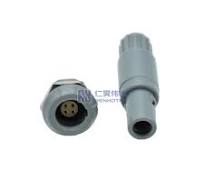 Push Pull P Series self-locking Connector Plug Straight Cable Mount  PAG.M0.4GL.AG