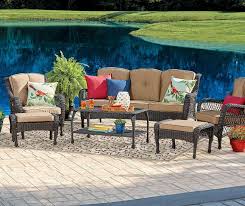 Wilson Fisher Pinehurst 6 Piece Seating Set Big Lots In 2020 Patio Furniture Collection Pool Patio Furniture Patio Furniture