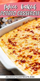 Twice Baked Potato Casserole Is A Light Fluffy Mashed Potatoes With Cream Cheese Twice Baked Potatoes Casserole Potatoe Casserole Recipes Twice Baked Potatoes