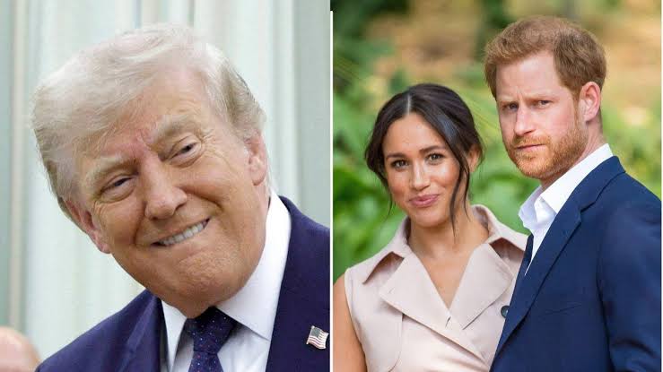 Donald Trump Rejoices In Meghan Markle & Prince Harry Quitting U.S.