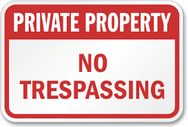 Look through examples of trespassing translation in sentences, listen to pronunciation and learn grammar. Private Property No Trespass Sign K 11255b15d Gifimgmax660 Dave Does The Blog