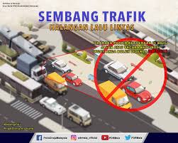Penalti kerana mengabaikan arahan dan isyarat lalu lintas 80. Polis Johor Sembang Trafik Halangan Lalu Lintas Facebook