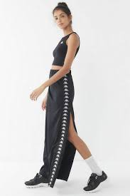 Nwt New Women S Kappa Banda Aysan Black Snap Button Maxi Skirt Black Size Small Kappa Maxi Maxi Skirt Black Maxi Skirt Maxi