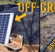 OFF-GRID Garden SOLAR WATER PUMP