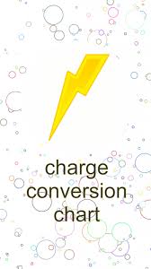 Charge Conversion Chart 1 0 Free Download