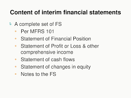 We hope publication will be a useful guidethe and will act as a starting point for you to. Mfrs 134 Interim Financial Reporting Ppt Download