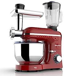 Nurxiovo 3 In 1 Stand Mixer 850w Tilt Head 7qt Kitchen Food Mixer 6 Speed With Pulse Electric Mixer Multifunction Standing Mixers In 2020 Mixer Kitchen Mixer Mixers